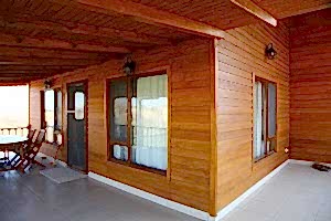 Ankara Ahşap Ev Veranda