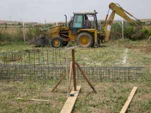 Ahşap Ev Temel Çalışması