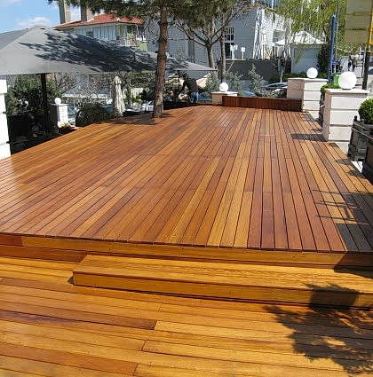 İroko Deck Bahçe Kaplama